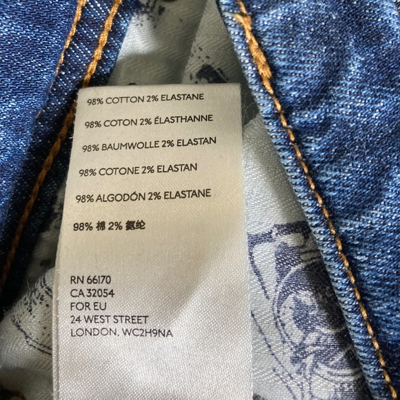 Pilcro Slim Straight jeans, embellished, 27 - Picture 8 of 9